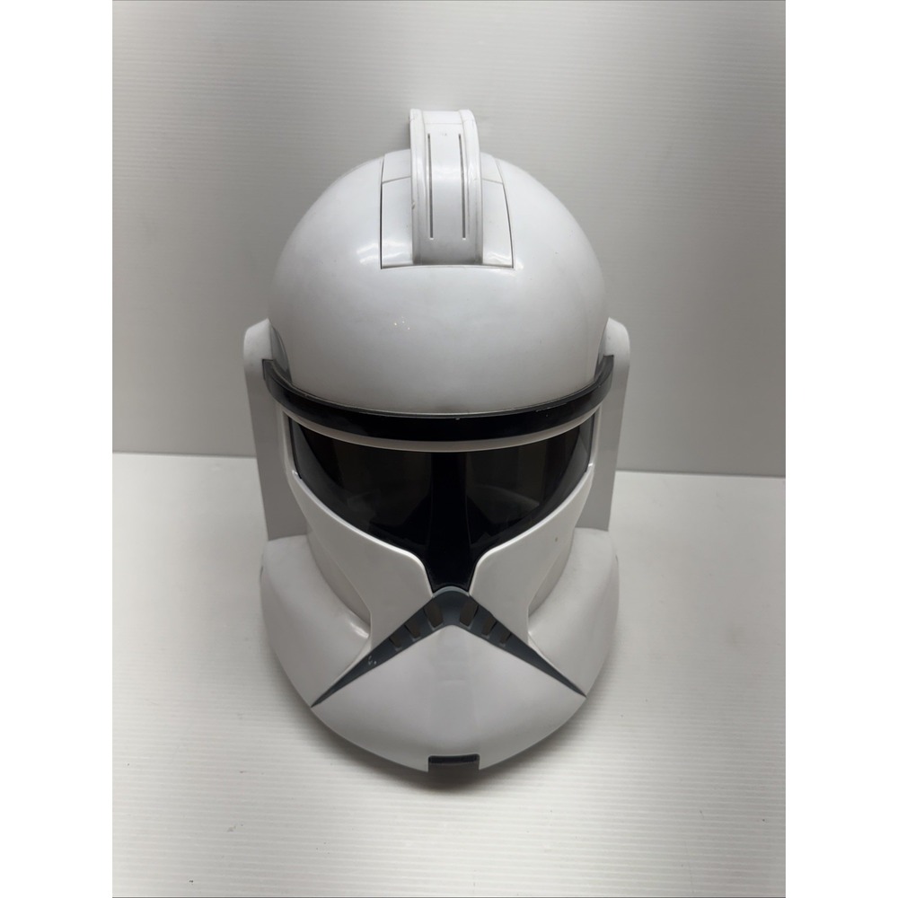 STAR WARS Clone Trooper Voice Changer Helmet 2008 Hasbro - Works Great